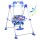 Παιδική Κούνια Cow Blue Bebe Stars 021181