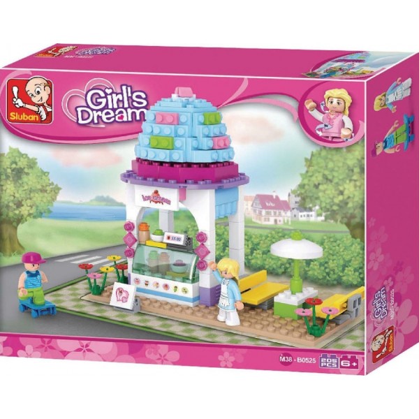 Ice Cream Shop Σετ Τουβλάκια B0525