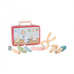 Woody Ξύλινο σετ οδοντίατρος 91982