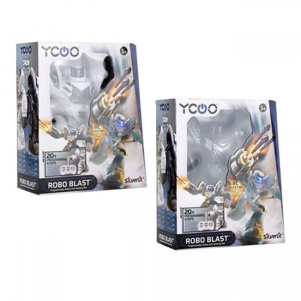 Silverlit Ycoo Robo Blast Τηλεκατευθυνόμενα Ρομπότ – 2 Χρώματα 88097