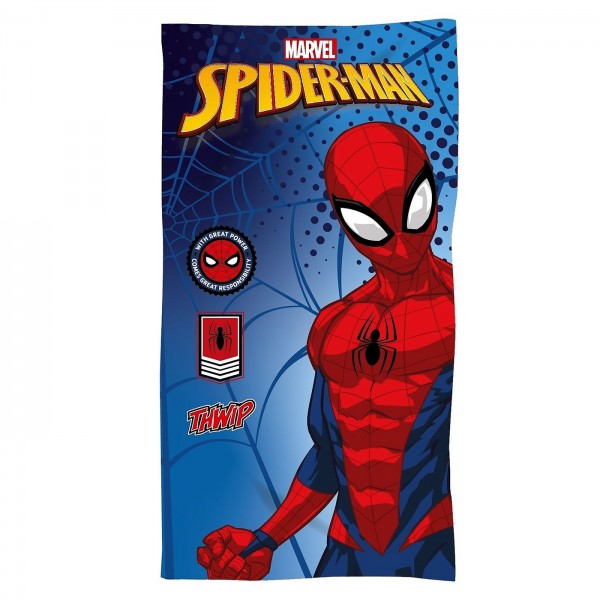 Spiderman Πετσέτα Θαλάσσης Μικροινες 422984