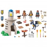 Playmobil Πύργος Ιπποτών Με Δράκο Και Σιδηρουργό (71483)