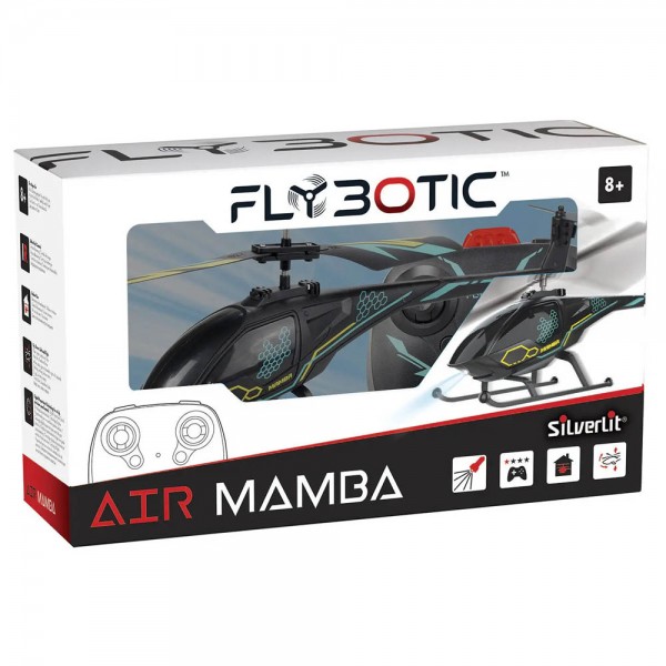 Silverlit - Τηλεκατευθυνόμενο Ελικόπτερο Flybotic Air Mamba 84753