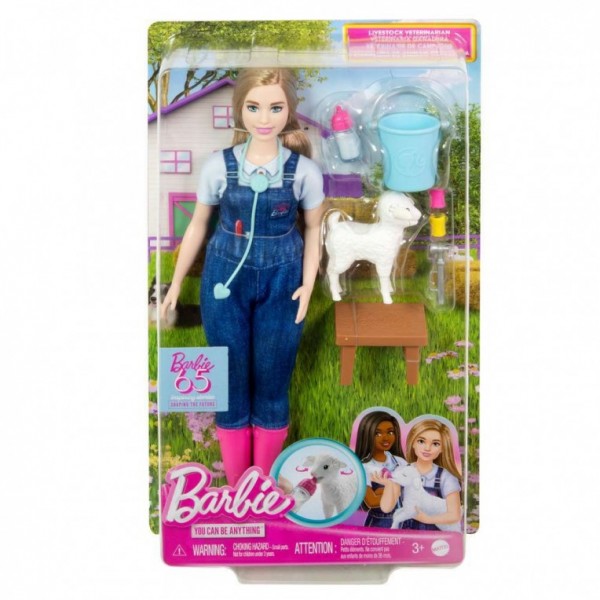 Barbie Επετειακή Κούκλα Κτηνίατρος 65 Χρόνια (HRG42)