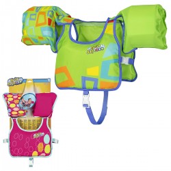 Bestway  Σωσίβιο Γιλέκο με Μπρατσάκια SwimSafe - 2 Σχέδια (32174)