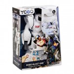 Silverit Τηλεκατευθυνόμενο Robot Robo Blast One-2 Σχέδια (88589)