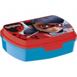 Miraculous Ladybug Lunch Box Red