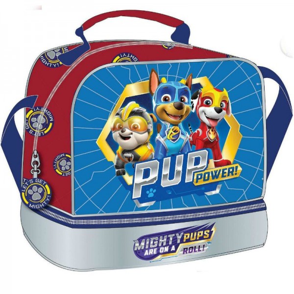 GIM Τσαντάκι Φαγητού Οβάλ Paw Patrol Mighty Pups