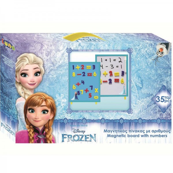 ΜΑΓΝΗΤΙΚΟΣ ΠΙΝΑΚΑΣ ΑΡΙΘΜΟΙ FROZEN 35TEMΑΧΙΑ