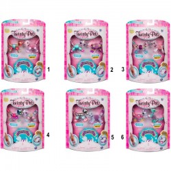 Spin Master Twisty Petz Βραχιολοζωάκια 3Τμχ - 6 Σχέδια 6044203