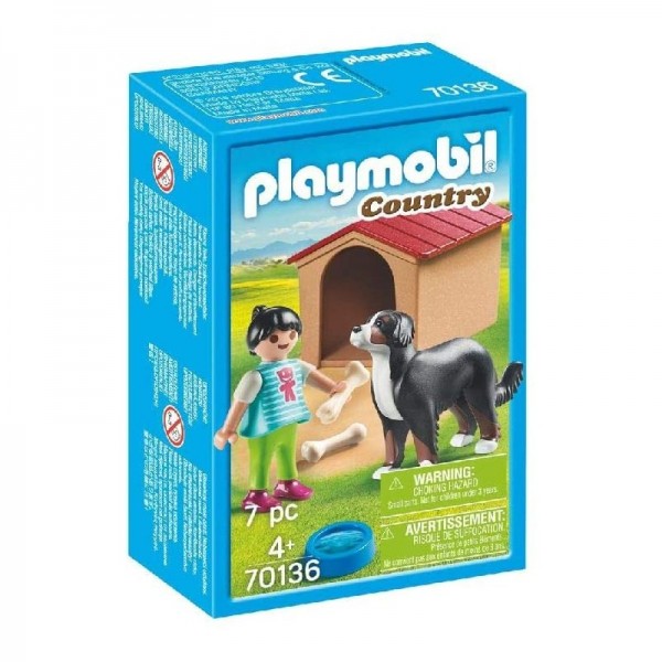 Playmobil Country Παιδακι Με Σκύλο 70136