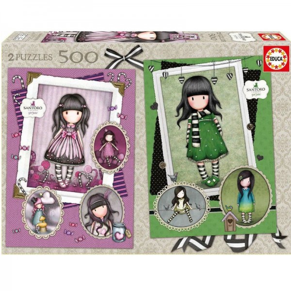 ΠΑΖΛ 2X500 Τεμ. GORJUSS SUGAR & SPICE AND THE SCARF